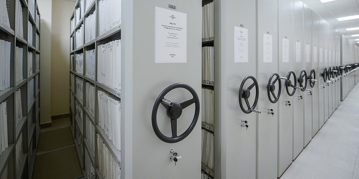 Мобильный архив для пенсионного фонда МВД